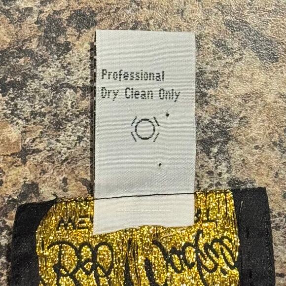 Vintage Bob Mackie Top Velvet Whimsigoth Y2K Dark Fairy Embroidered Purple Large - Picture 5 of 7